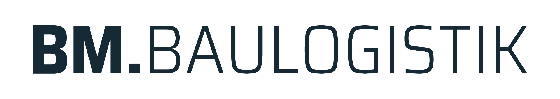 Logo BM Baulogistik – Referenzkunde von Touch Clean